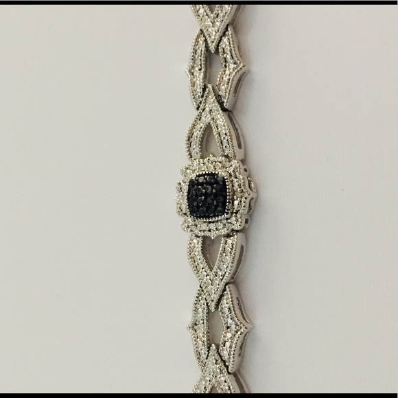 Classic Square Diamond Bracelet - Picture 6 of 8